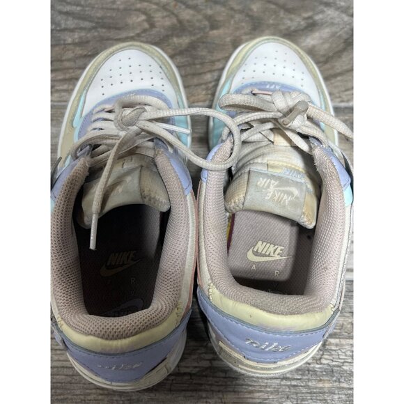 NIKE Air Force 1 AF1 Shadow 'Pastel' Lace Up Sneakers CI0919-106 Size 7 Womens - Picture 5 of 7